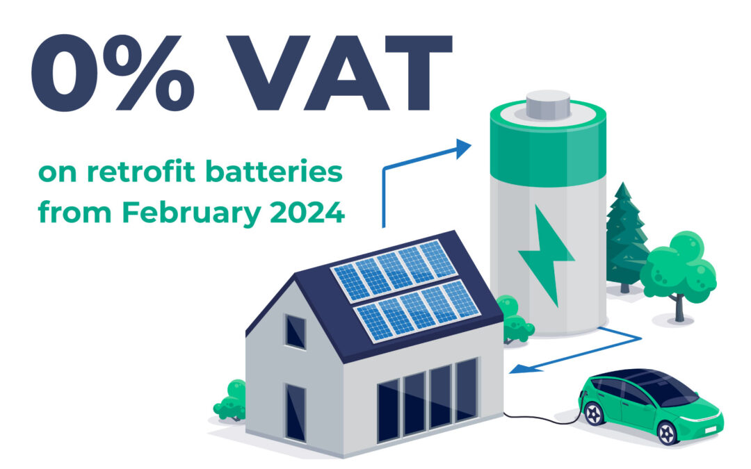 Government scraps 20% VAT on retrofit batteries