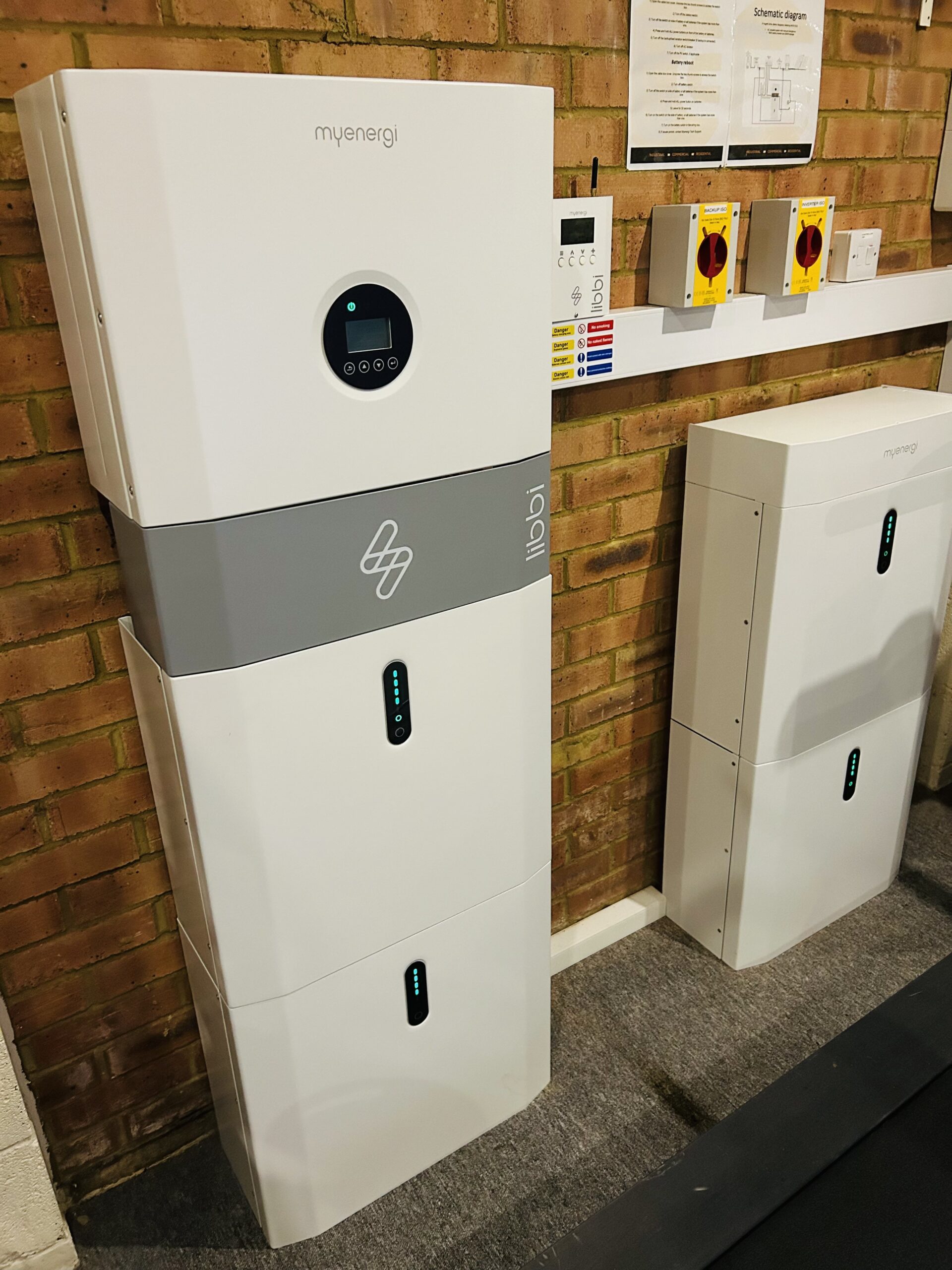 Home battery storage myenergi