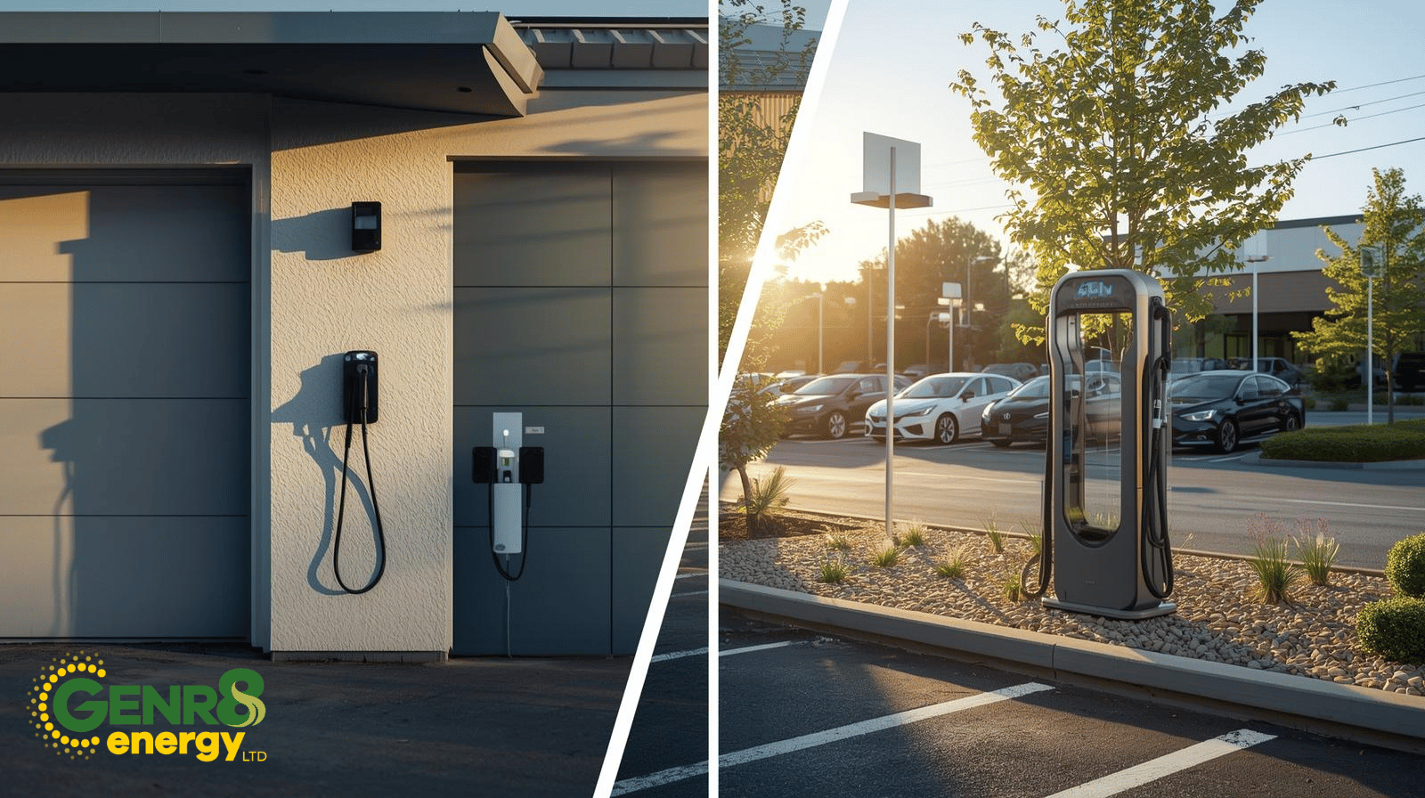 commercial EV charger and home ev charger for government grant article
